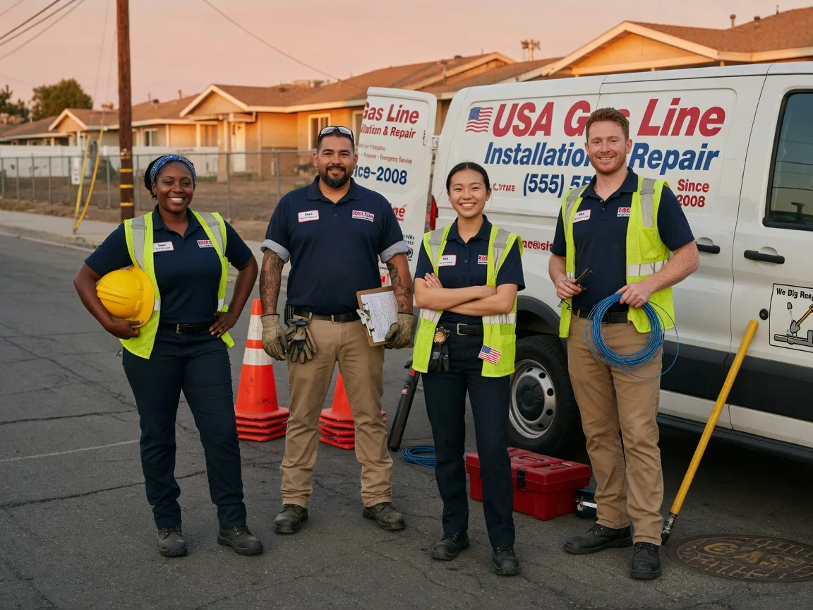 Gas Line Installation company in Elkport, IA